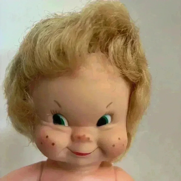 Vintage 60s made in Canada Regal Funny / Silly Face doll with outfit - Picture 4 of 7